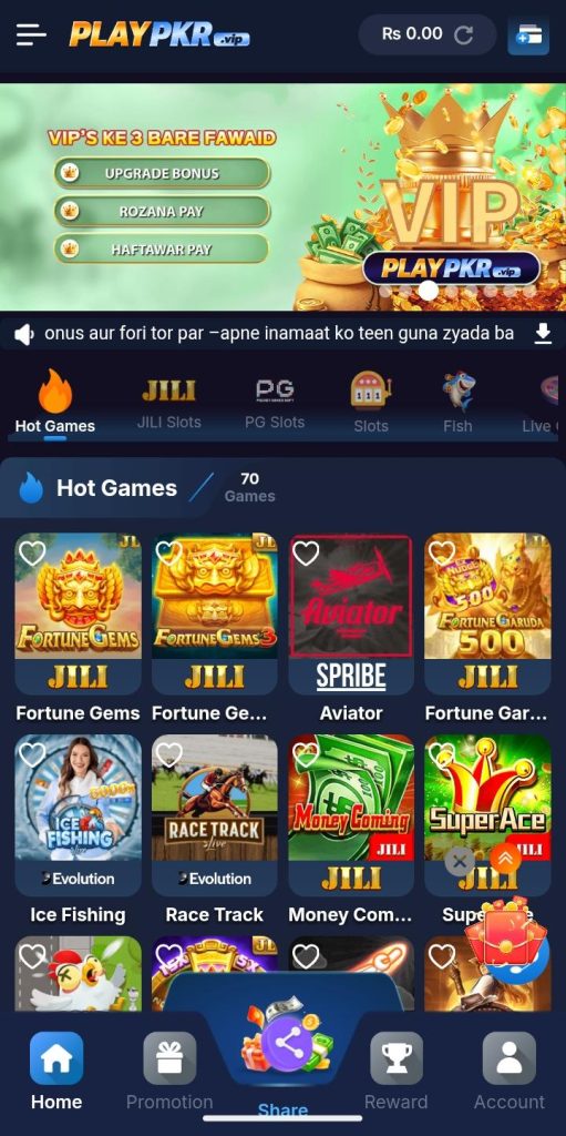 PLAYPKR Game